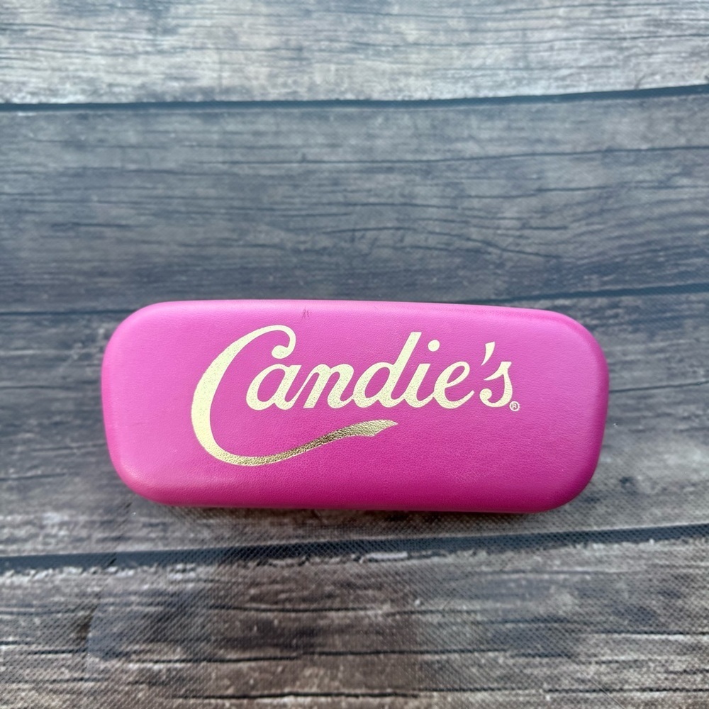 Candie's Pink Hard Glasses Case